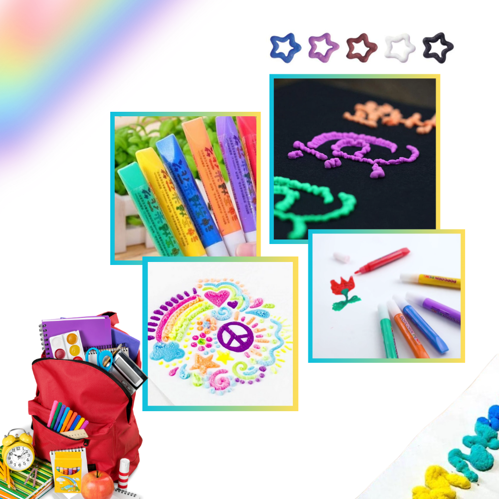 3D Puffy Bubble Popcorn Pen - Ozerty