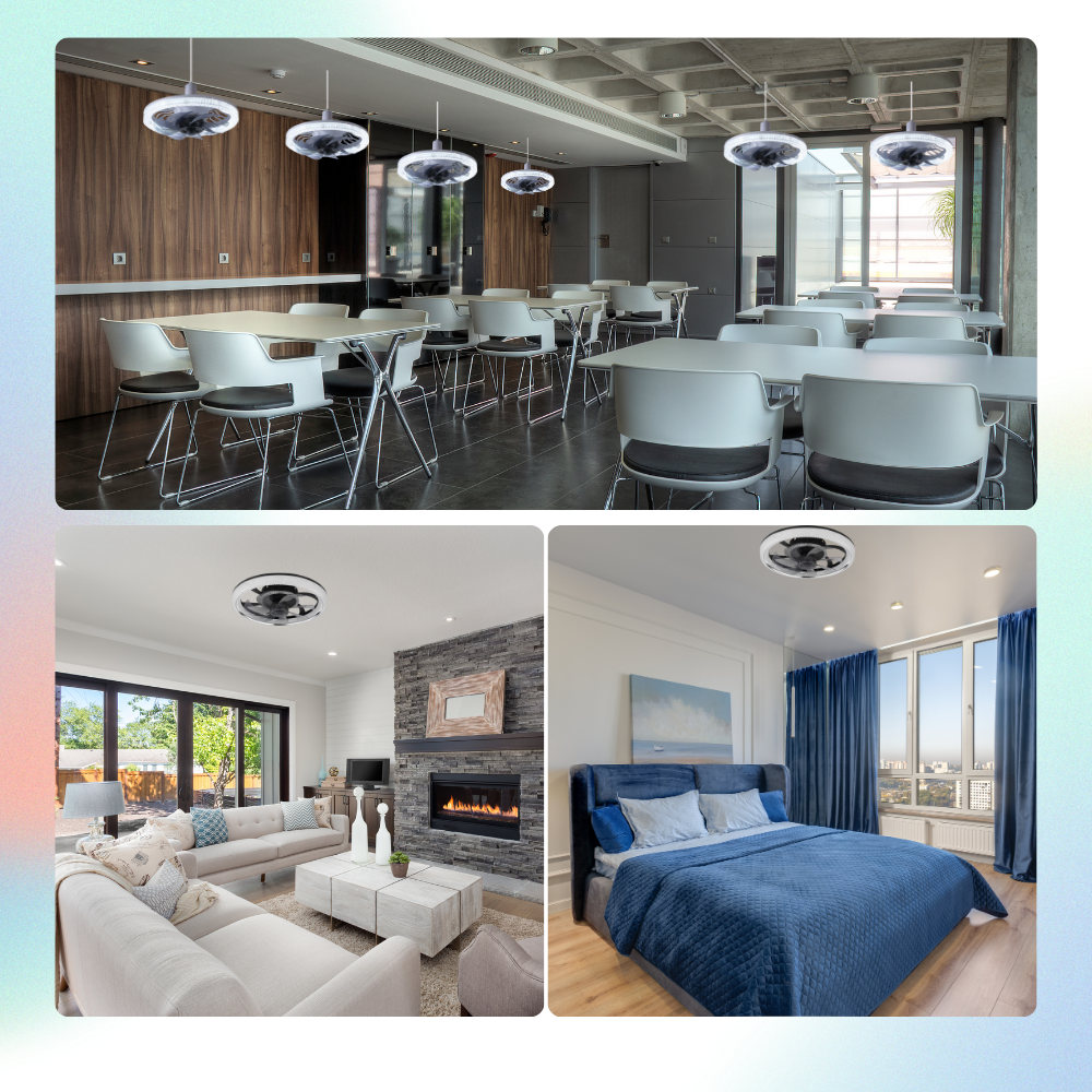 Aesthetic Ceiling Fan With Light And Remote - Ozerty