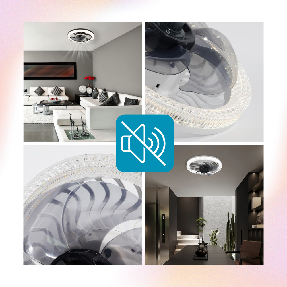 Aesthetic Ceiling Fan With Light And Remote - Ozerty