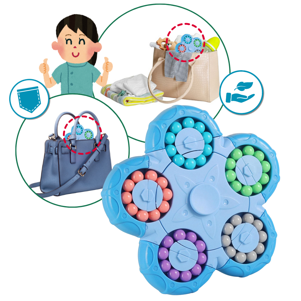 Dual Purpose Magic Bean Puzzle Toy - Ozerty