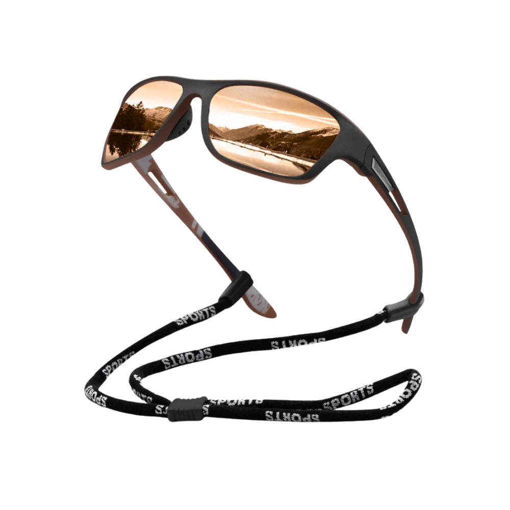 Glare Guard Pro Sunglasses -Black & Brown - Ozerty