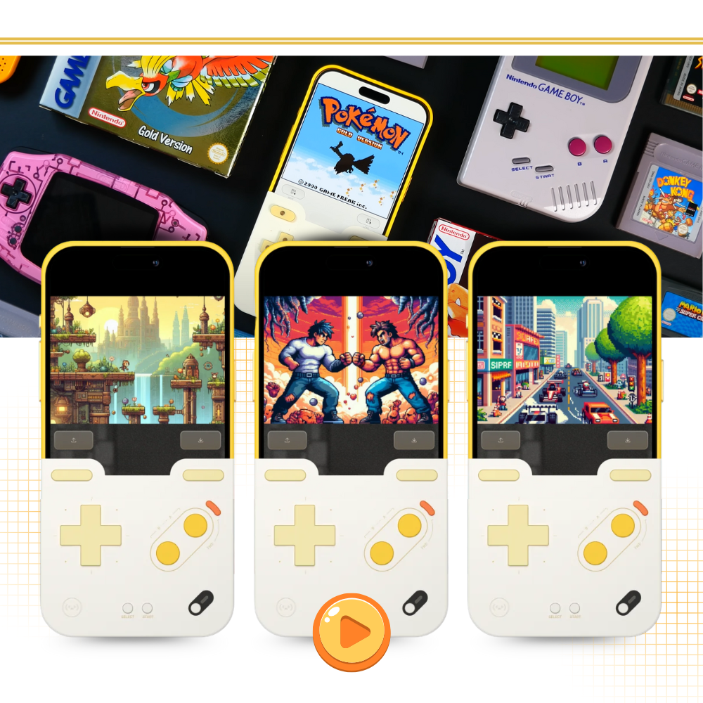 Iphone RetroCore Gaming Case - Ozerty