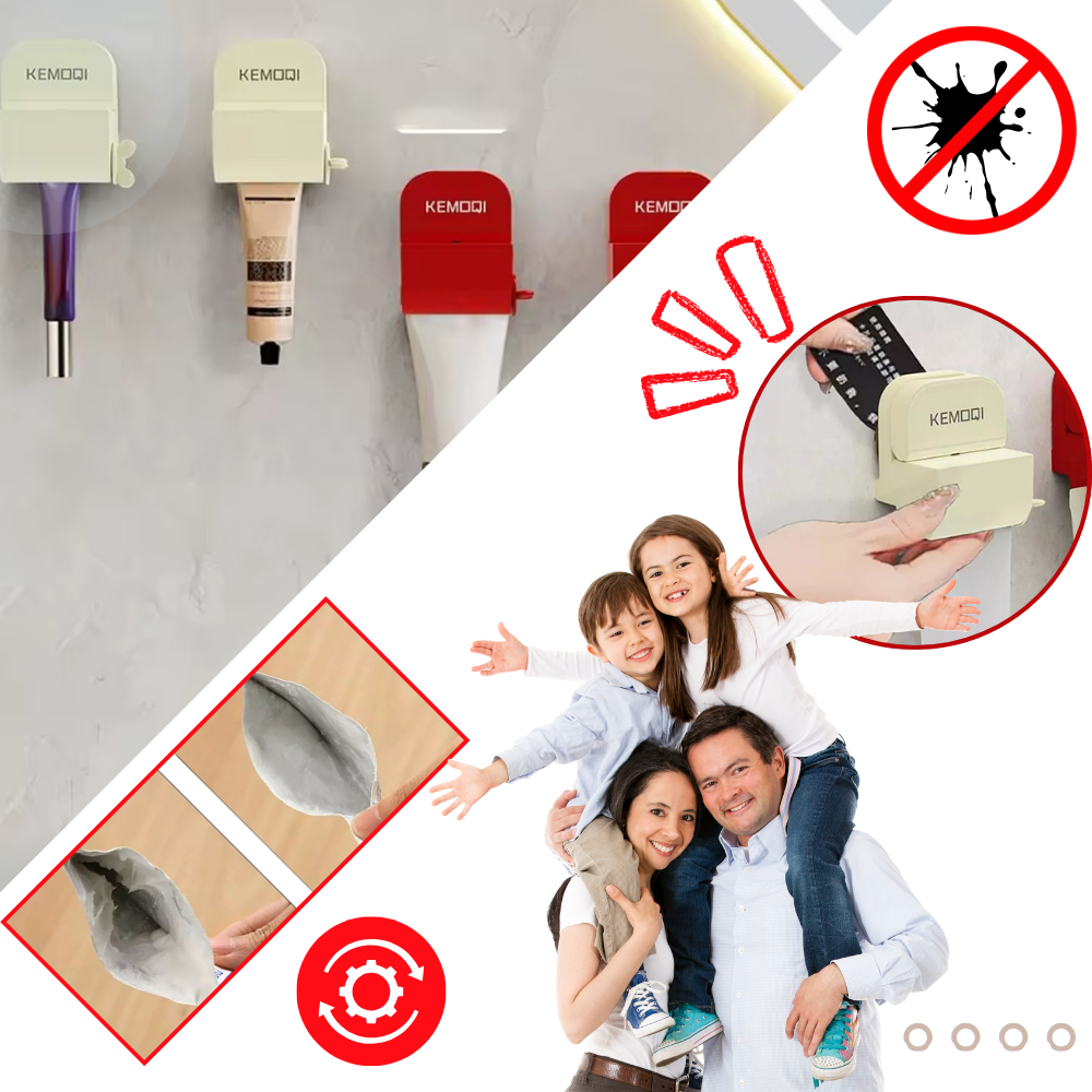 No-Waste Toothpaste Dispenser - Ozerty