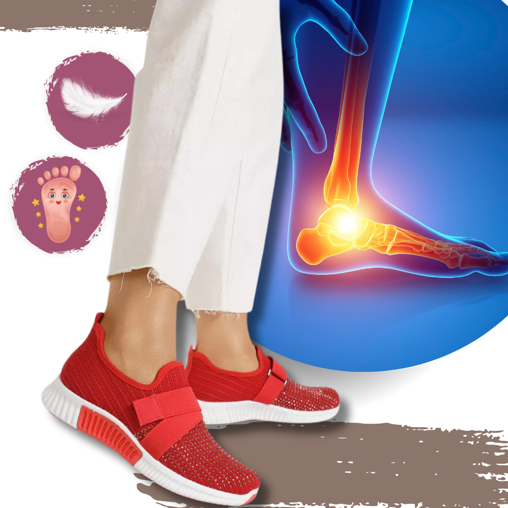 Ultra-Light Velcro Straps Orthopedic Sneakers