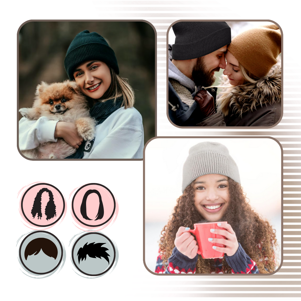 Warm Knit Satin Lined Beanie - Ozerty