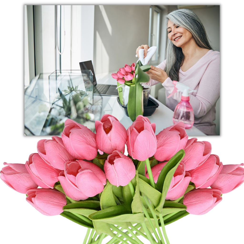 Artificial Tulip Flower (10 Pcs)