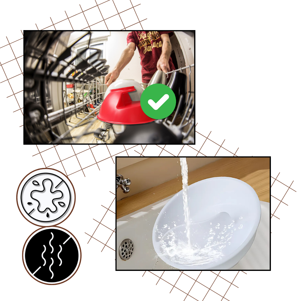 Dry-Wet Separation Cereal Bowl - Ozerty