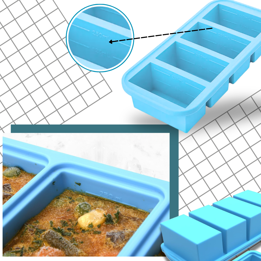 Leakproof Lid Souper Cubes  - Ozerty