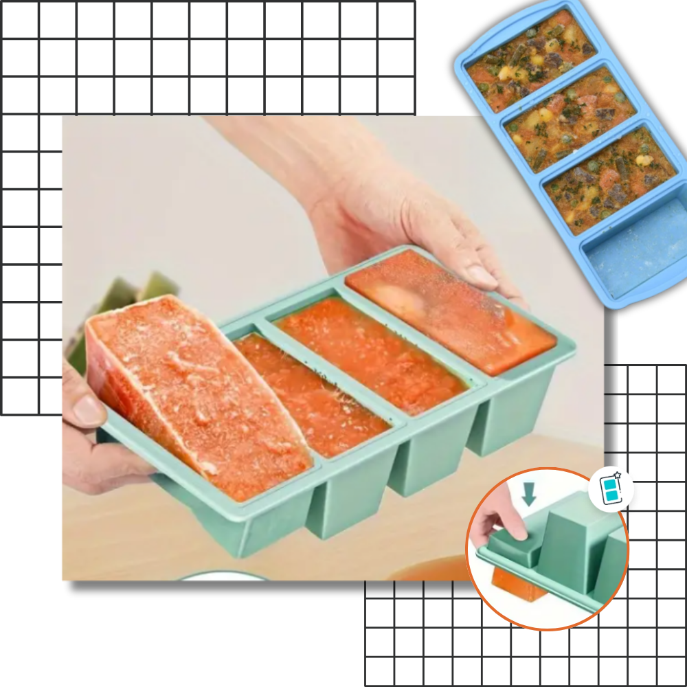 Leakproof Lid Souper Cubes  - Ozerty