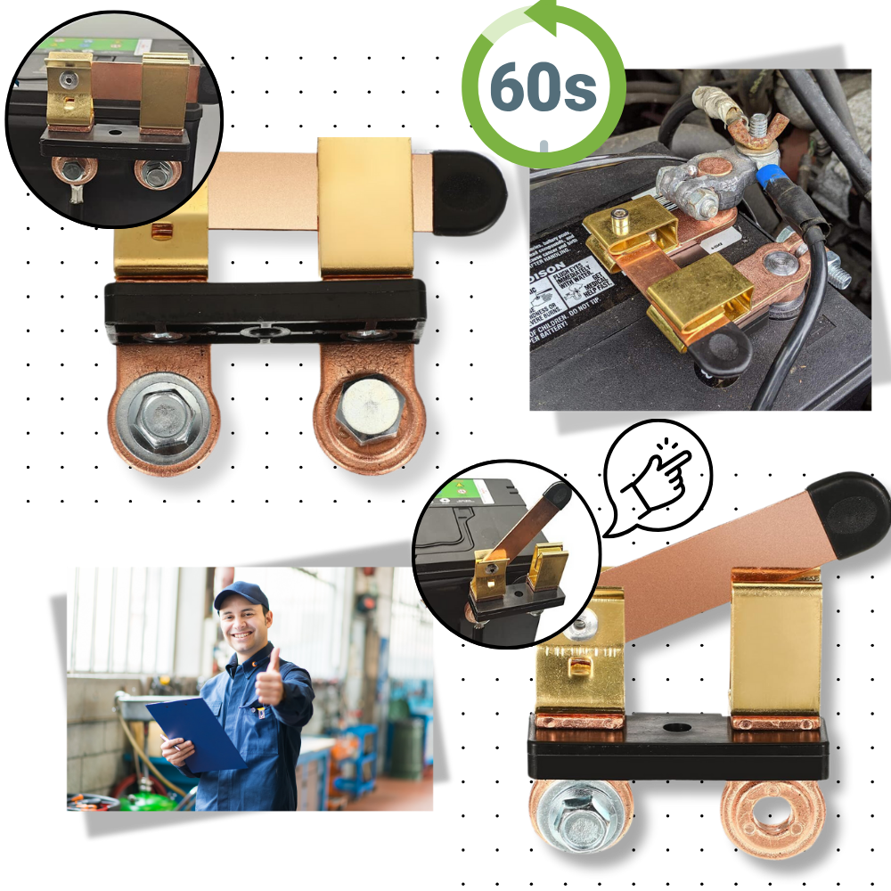 Universal Battery Disconnect Switch - Ozerty