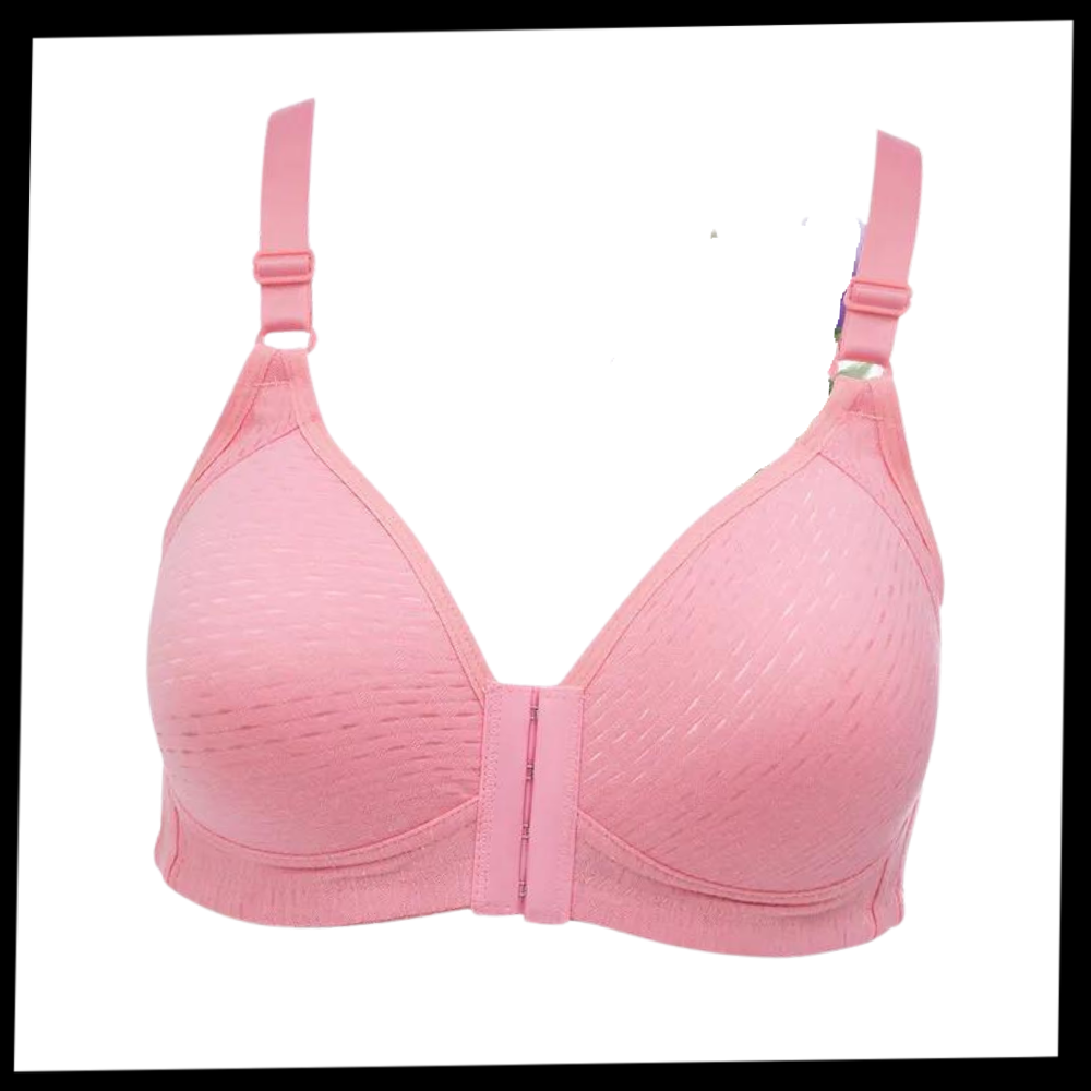 Wireless Plus Size Push Up Bra - Ozerty